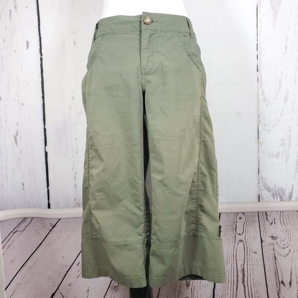 Prana Pants - Prana Cropped Wide Leg Capri's